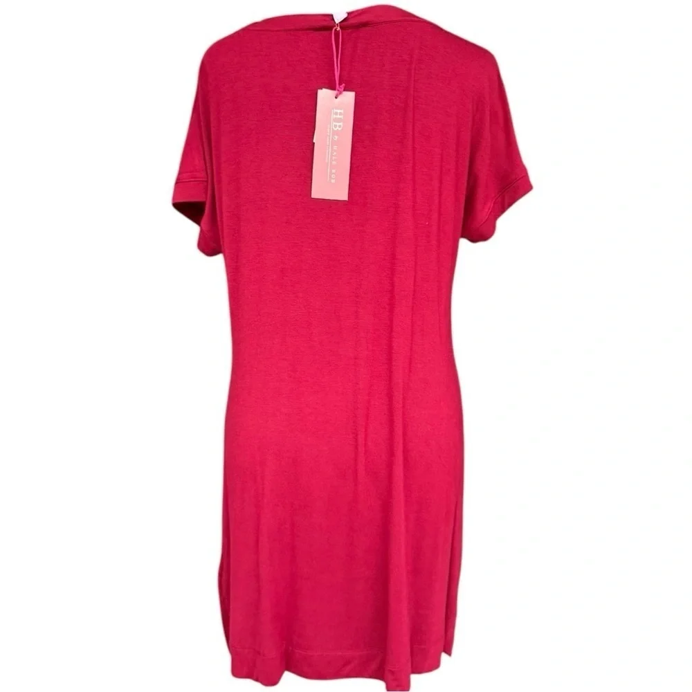 HB by Hale Bob Berry Modal T-Shirt Sleep Dress, Medium